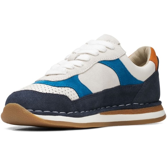 LIKE-NEW Clark’s Craft Run Tor Colorblock Sneakers Lace Shoes - Picture 1 of 12